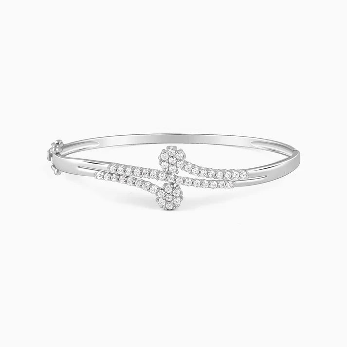 Silver You Sparkle Cuff Bracelet